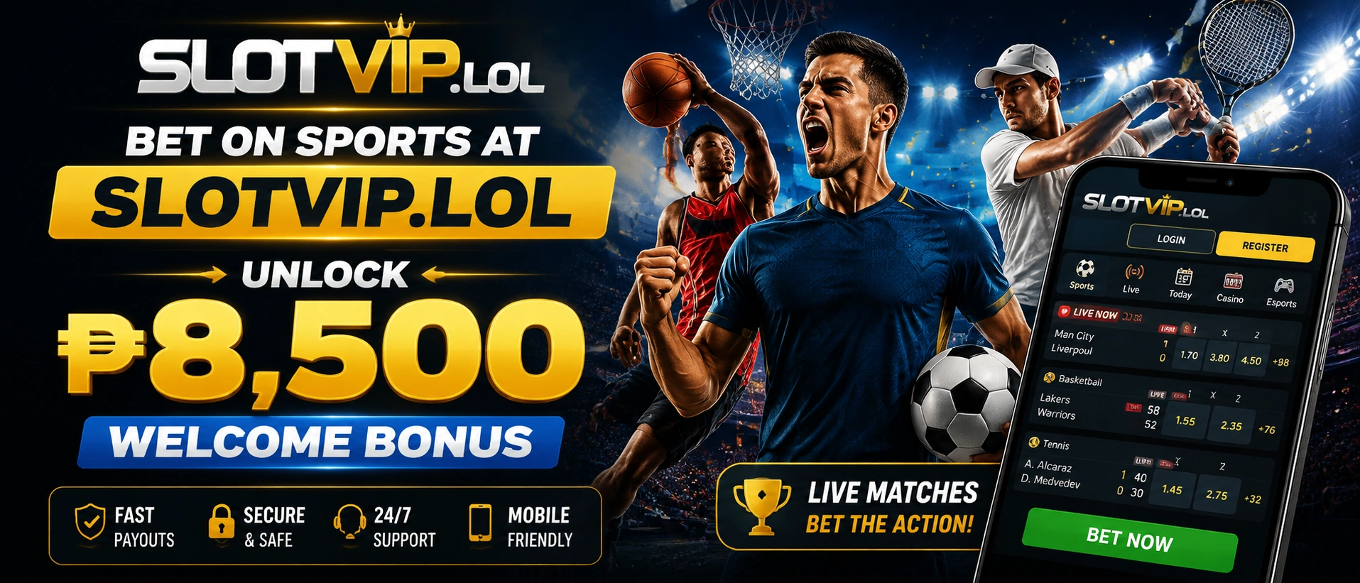 Sports betting category visual